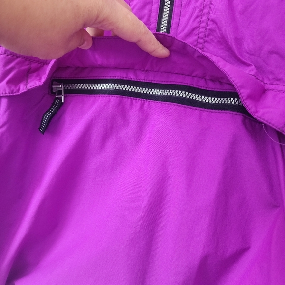 Vintage Obermeyer Purple Ski/  Windbreaker Set Size Jacket Large / Pants Size 10 - Picture 7 of 16